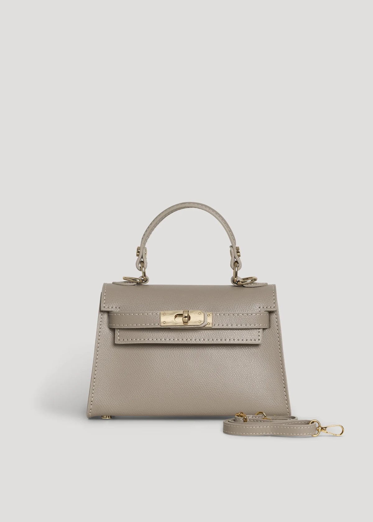 Geantă LINA mini taupe deschis - vedere 5