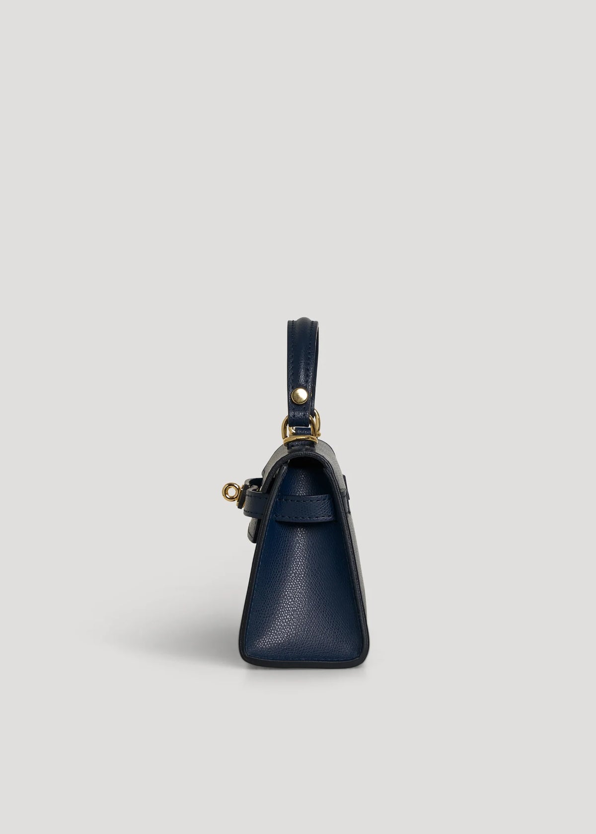 Geantă LINA mini navy blue - interior și compartimente