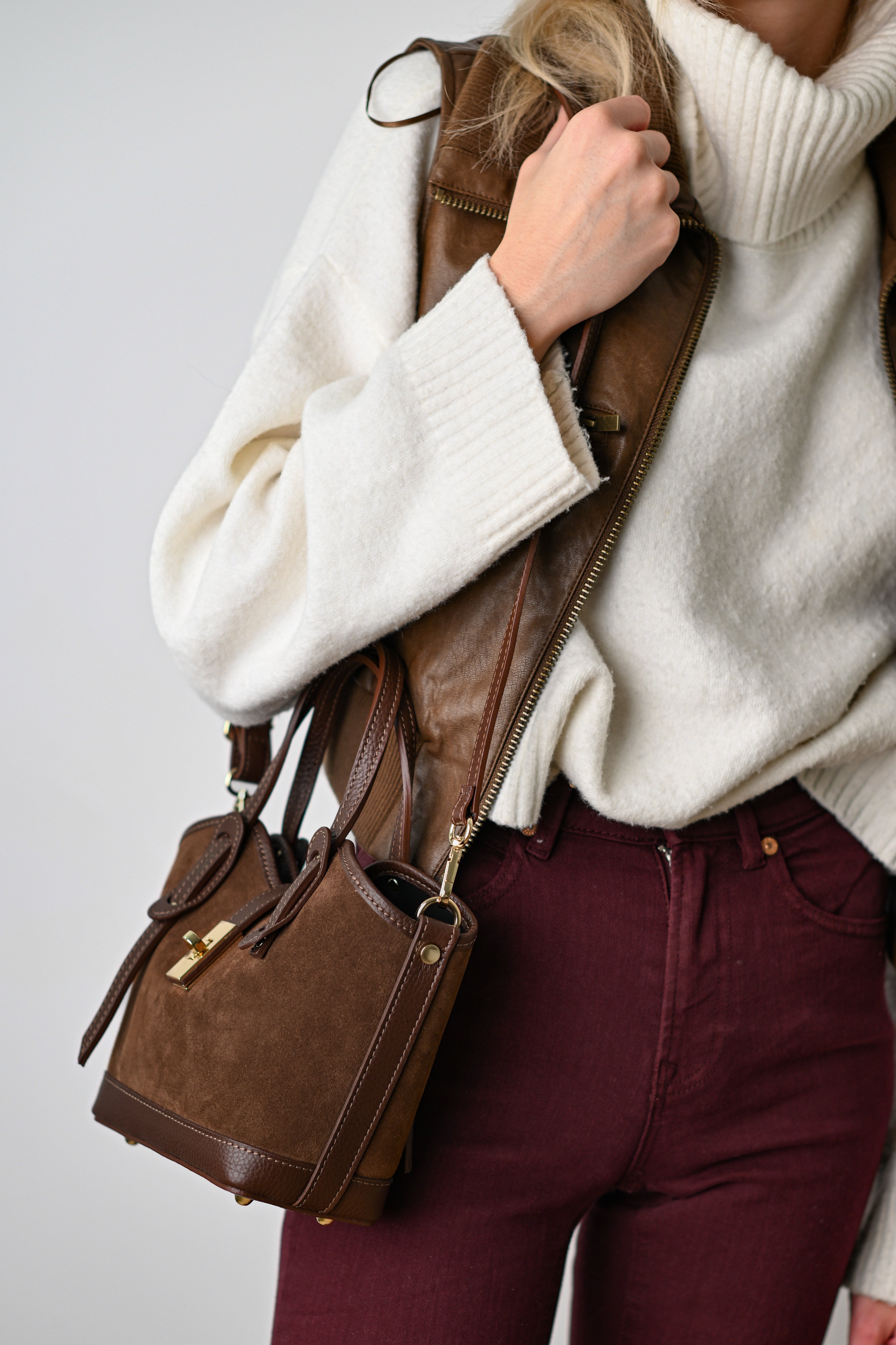 VANESSA MINI ZAMSZ CZEKOLADA GORZKA