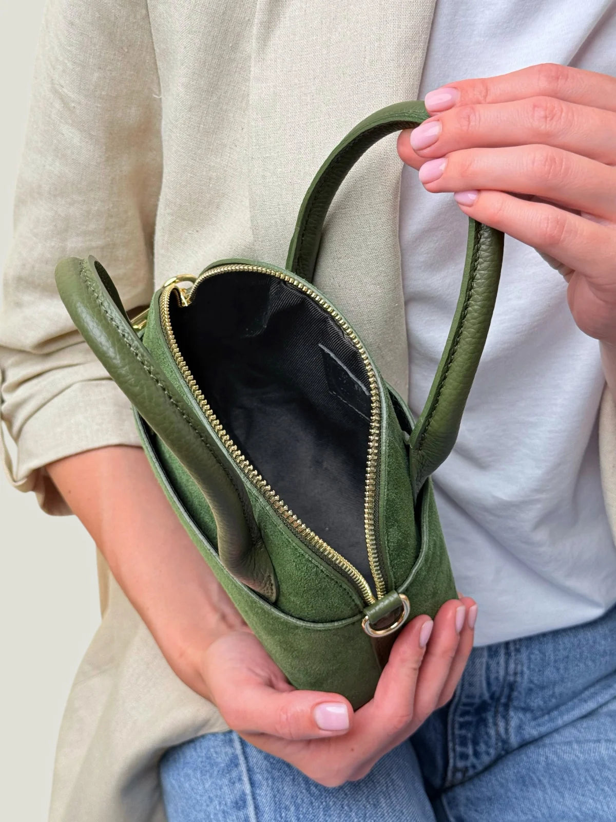 EMMA MINI ZAMSZ ZIELONY