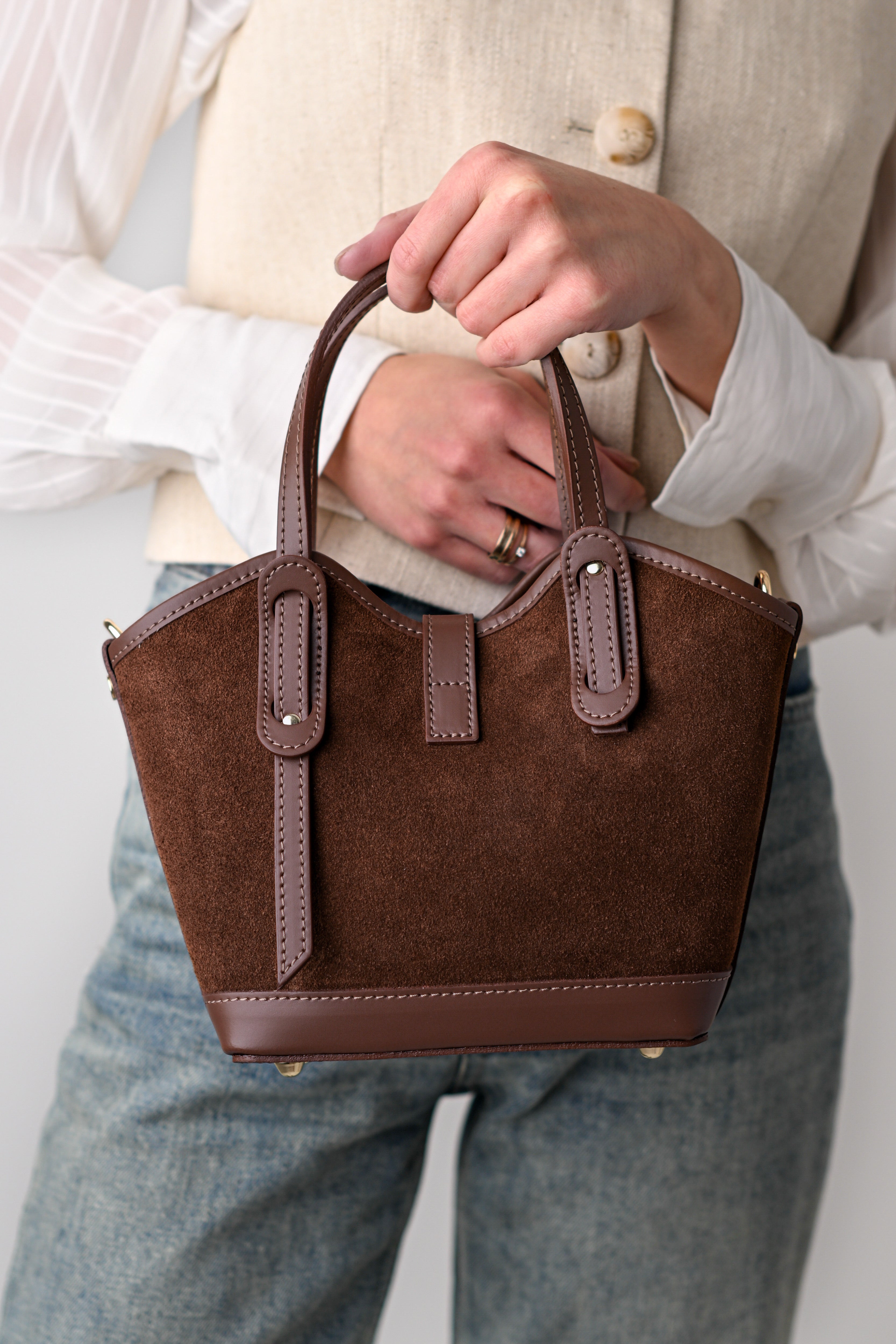 VANESSA MINI BRĄZOWA CZEKOLADA