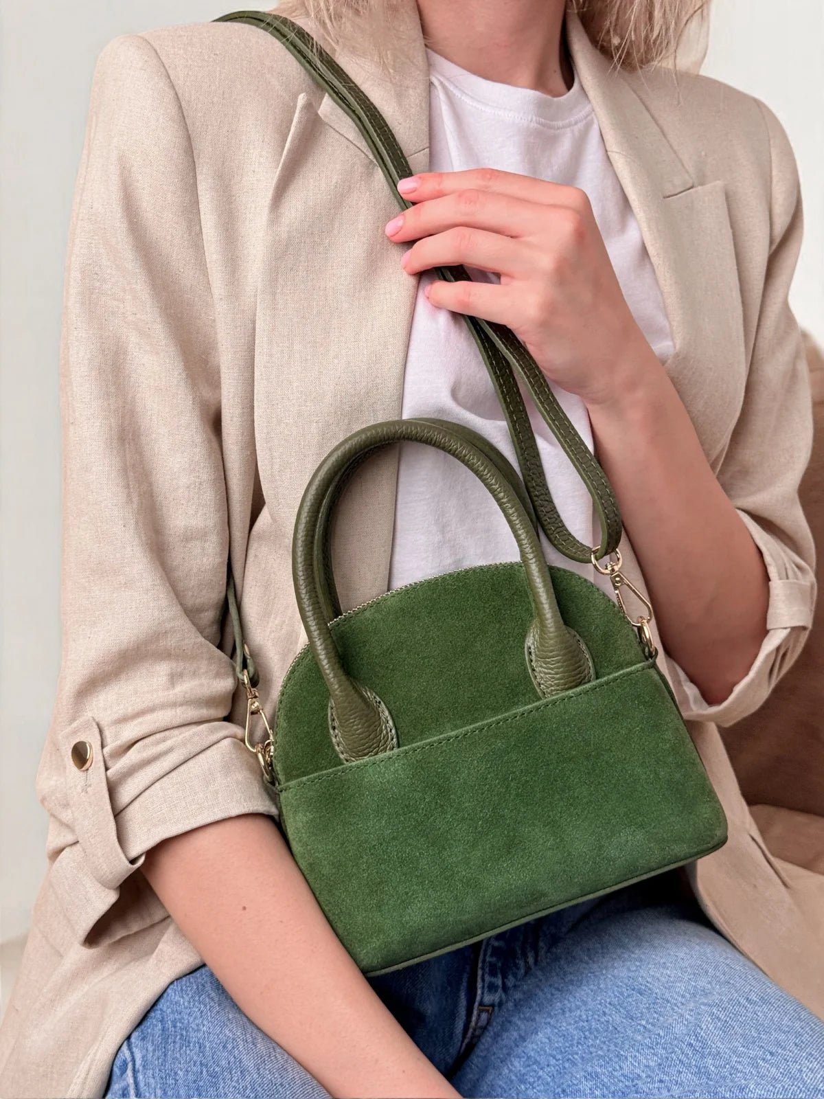 EMMA MINI ZAMSZ ZIELONY