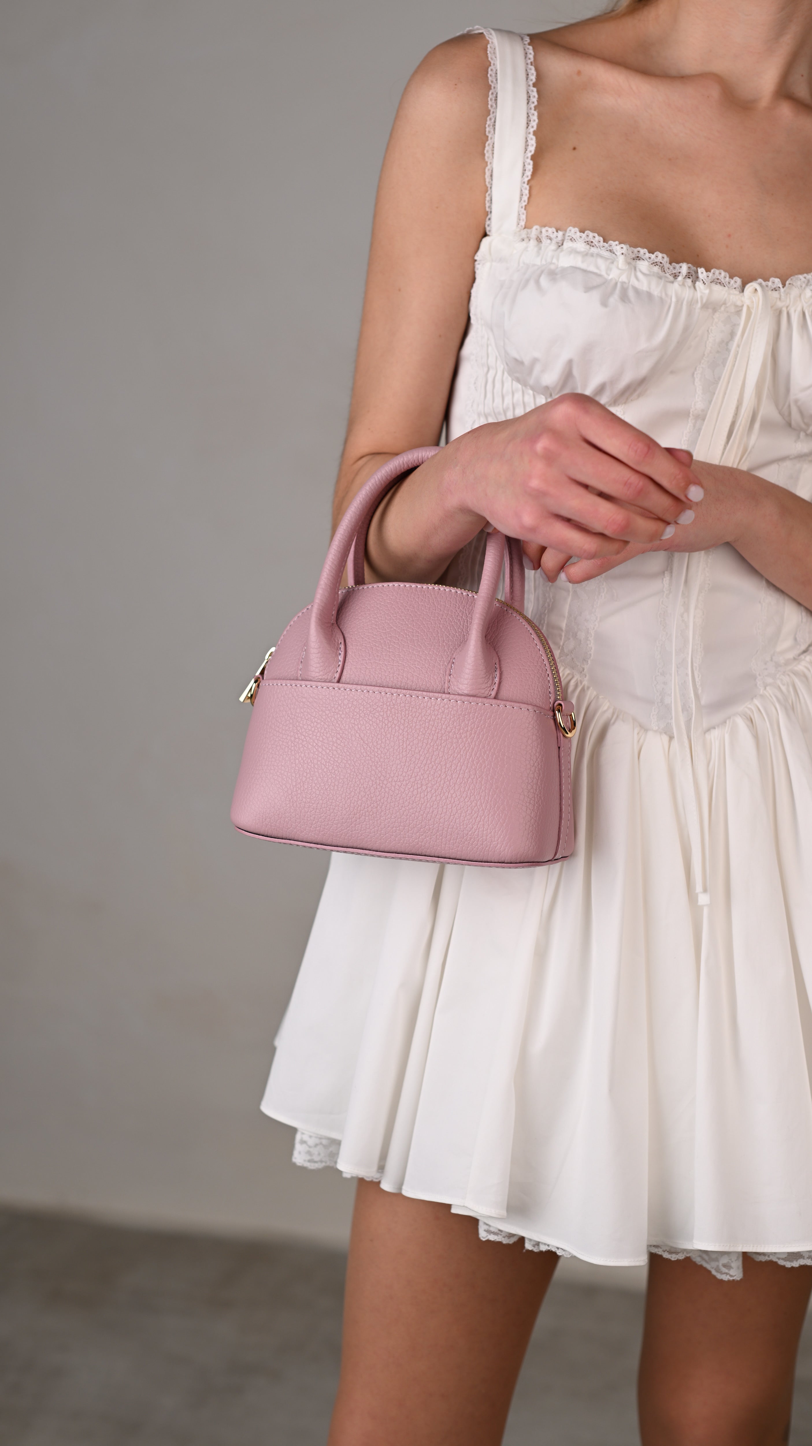 EMMA MINI RÓŻ PUDROWY