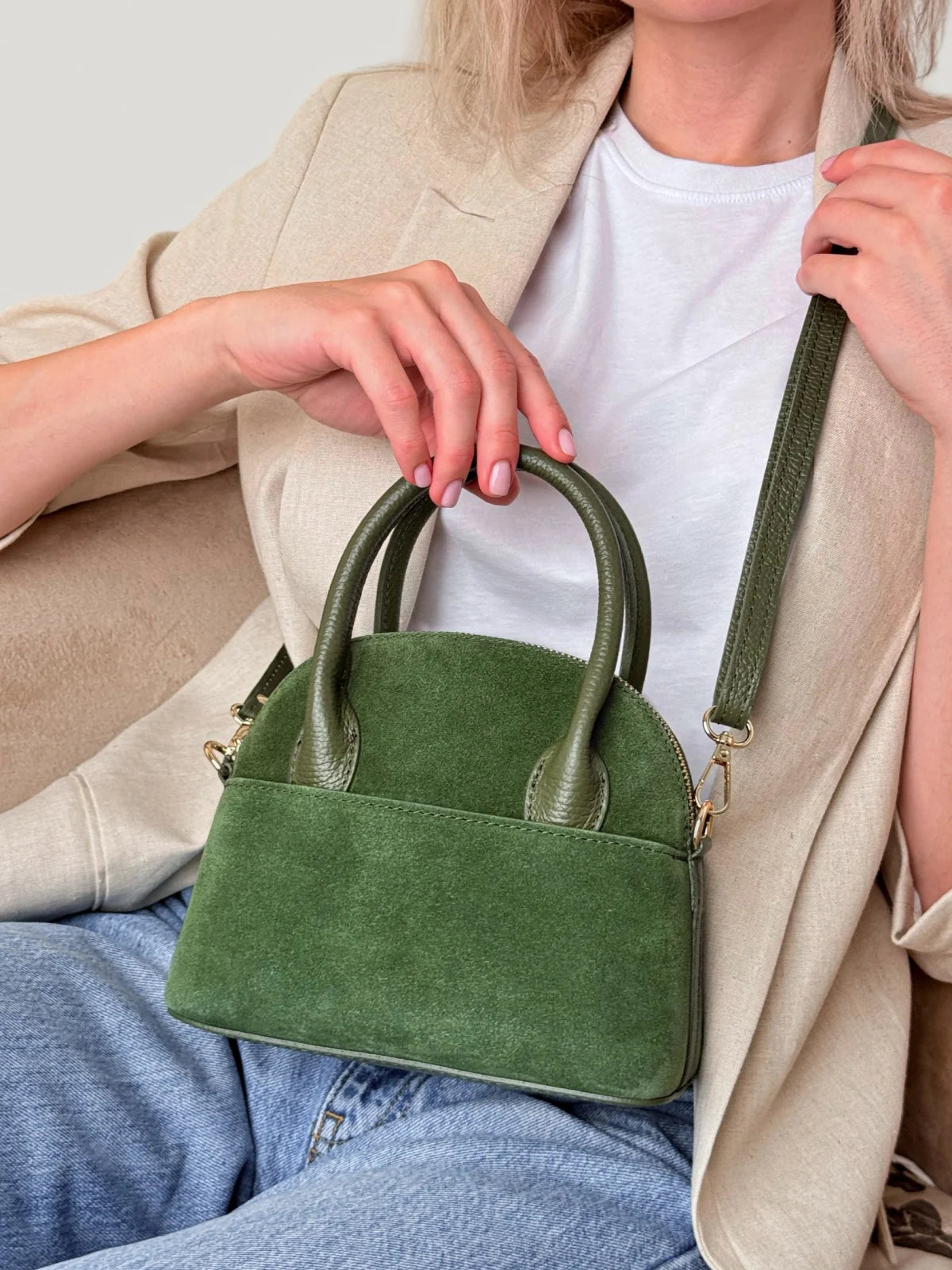 EMMA MINI ZAMSZ ZIELONY